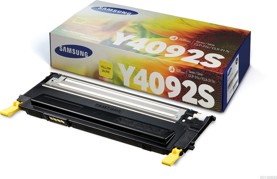 HP SU482A/CLT-Y4092S Toner yellow, 1K pages ISO/IEC 19798 for Samsung CLP-310