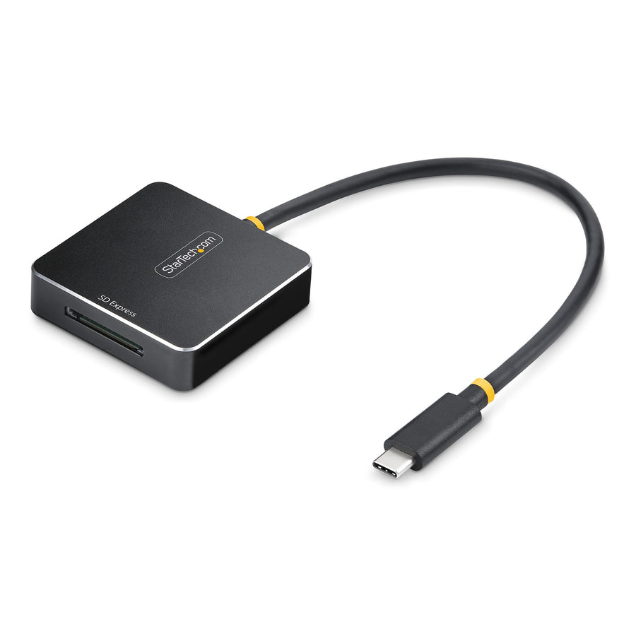 StarTech.com USB-C SD Express Card Reader, USB 10Gbps, Portable Memory Card Reader, USB Type-C to Secure Digital 7.1 Adapter, Works with Any Operating System