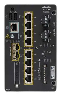 Cisco Catalyst IE-3300-8T2S-E network switch Managed L2 Gigabit Ethernet (10/100/1000) Black