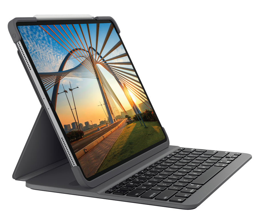 Logitech Slim Folio Pro for iPad Pro 12.9-inch (3rd and 4th gen) Turkish Bluetooth Graphite