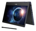 ASUS BR1402F-i3S81XA Intel Core i3 N-series i3-N305 Hybrid (2-in-1) 35.6 cm (14") Touchscreen Full HD 8 GB DDR4-SDRAM 128 GB UFS Wi-Fi 6 (802.11ax) Windows 11 Pro Education Grey QWERTY UK English