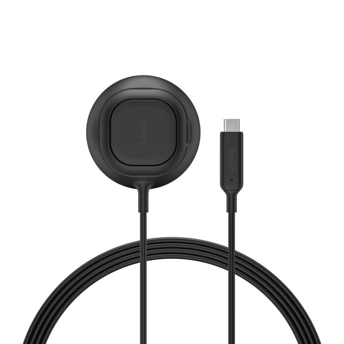Belkin UltraCharge Smartwatch, Smartphone Black USB Wireless charging Fast charging Indoor