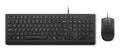 Lenovo 4X31R64414 keyboard Mouse included Universal USB German Black