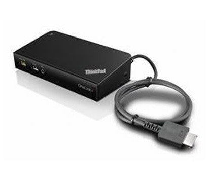 Lenovo 40A40090EU laptop dock/port replicator Wired USB 3.2 Gen 1 (3.1 Gen 1) Type-A Black