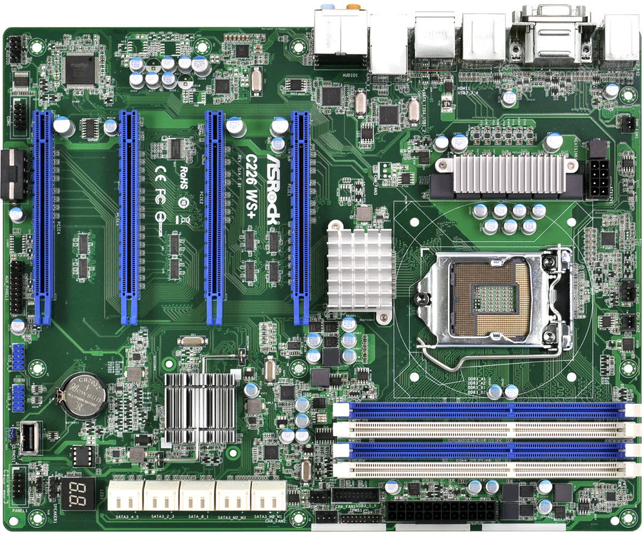 Asrock C226 WS+ Intel® C226 LGA 1150 (Socket H3) ATX