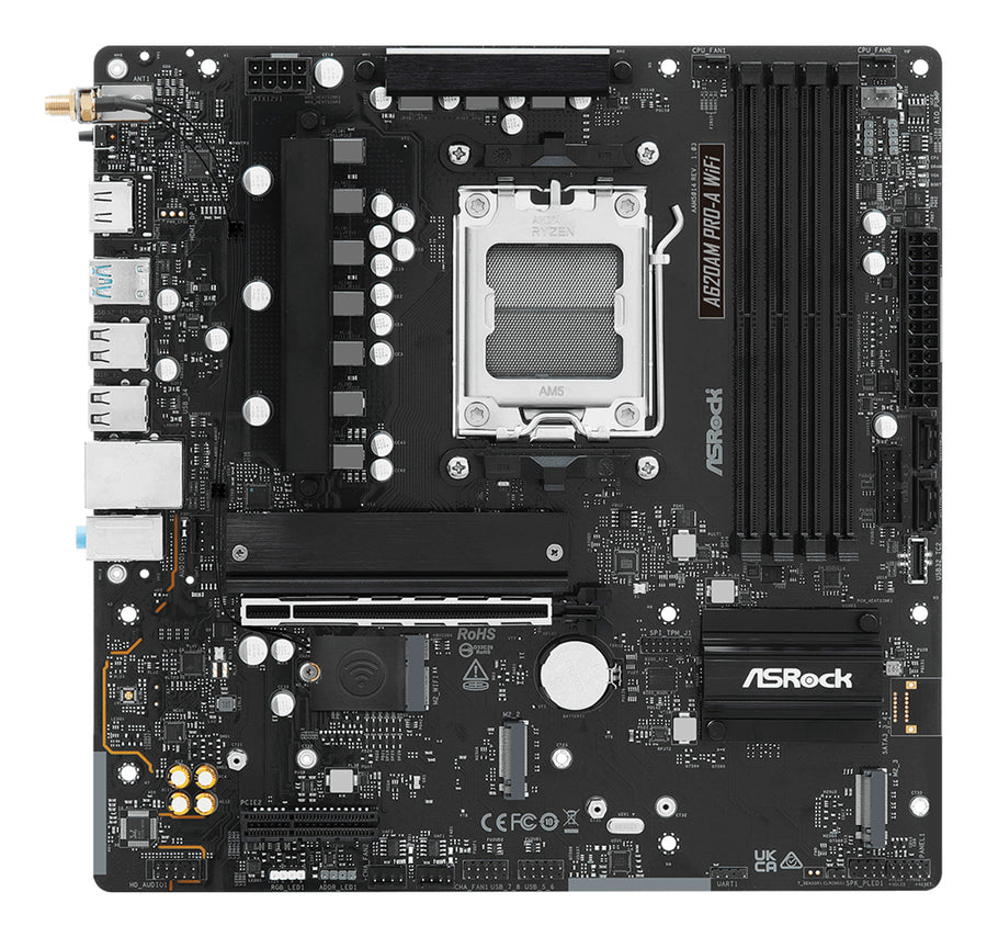 Asrock A620AM PRO-A WIFI AMD A620 Socket AM5 micro ATX