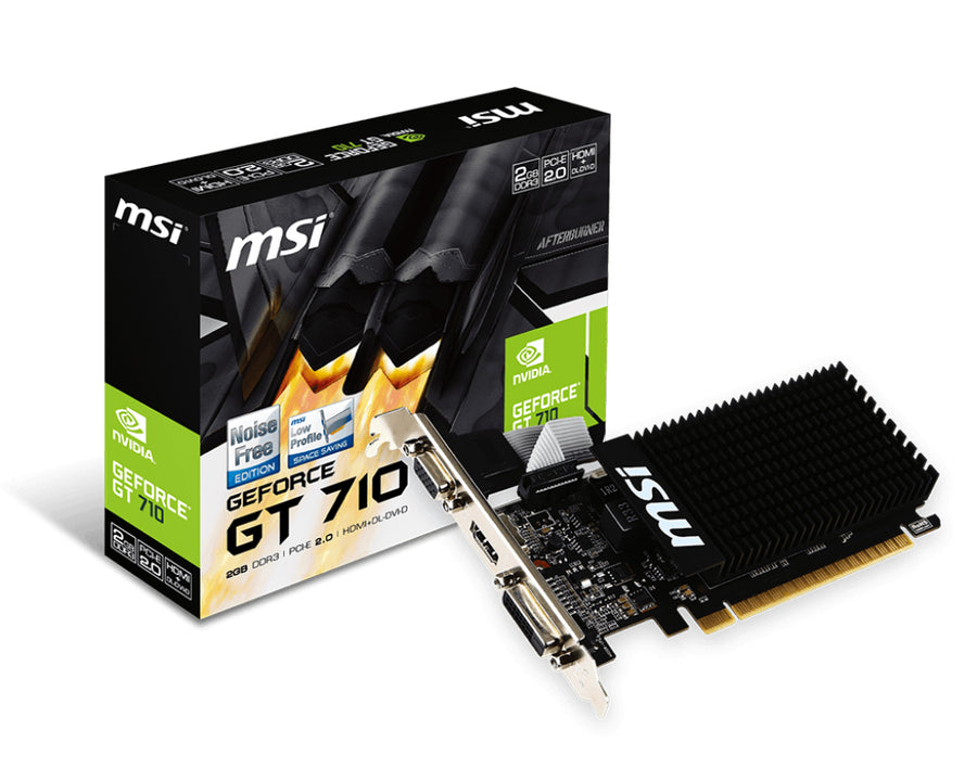 MSI 912-V809-2016 graphics card NVIDIA GeForce GT 710 2 GB GDDR3