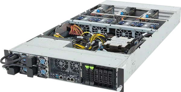 GIGABYTE XV23-ZU0-AAJ1 LGA 6096 Rack (2U) Black, Steel