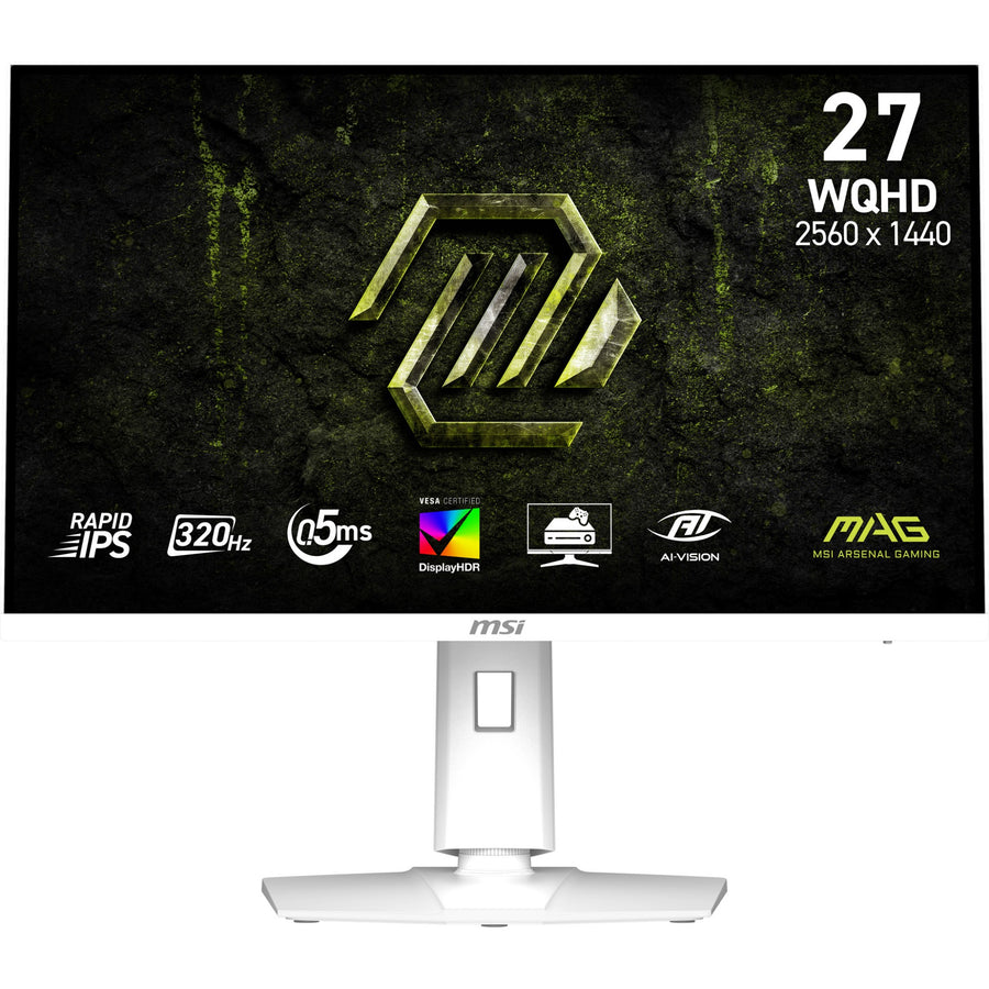MSI MAG 274QRFW X32 computer monitor 68.6 cm (27") 2560 x 1440 pixels Wide Quad HD LCD White