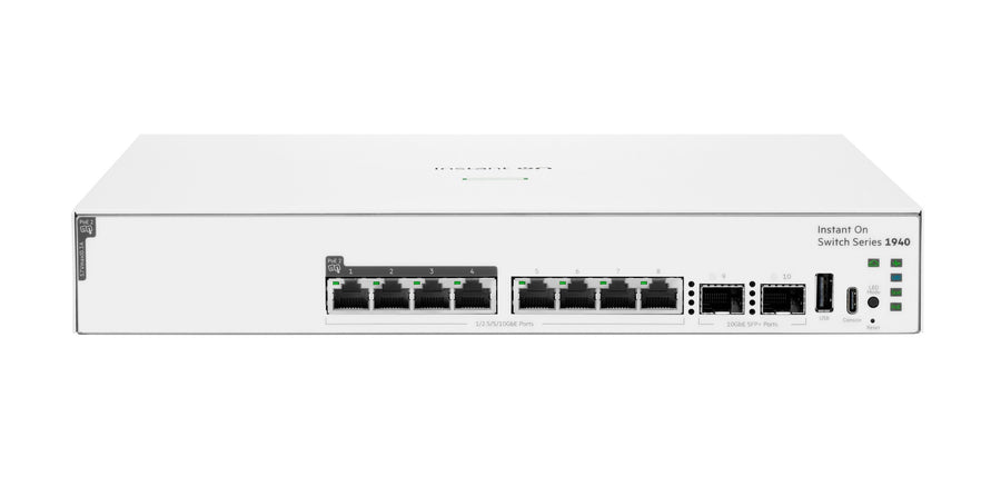 HPE Networking Instant On Switch 48p Gigabit CL4 PoE 4p SFP+ 370W 1940