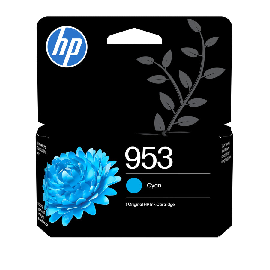 HP F6U12AE/953 Ink cartridge cyan, 630 pages 9ml for HP OfficeJet Pro 7700/8210/8710