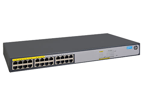 Hewlett Packard Enterprise 1420-24G-PoE+ (124W) Unmanaged L2 Gigabit Ethernet (10/100/1000) Power over Ethernet (PoE) 1U Grey