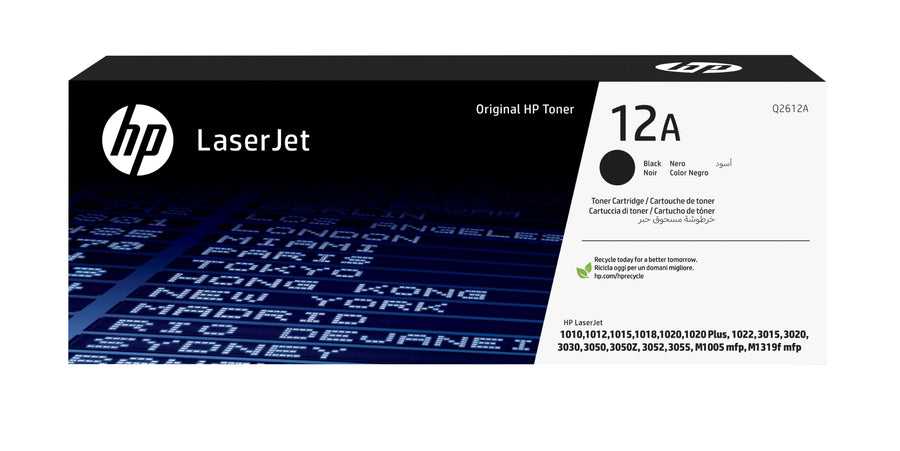 HP Q2612A/12A Toner cartridge black, 2K pages ISO/IEC 19752 for Canon LBP-3000