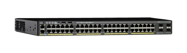 Cisco Catalyst WS-C2960X-48TS-L Managed L2 Gigabit Ethernet (10/100/1000) 1U Black