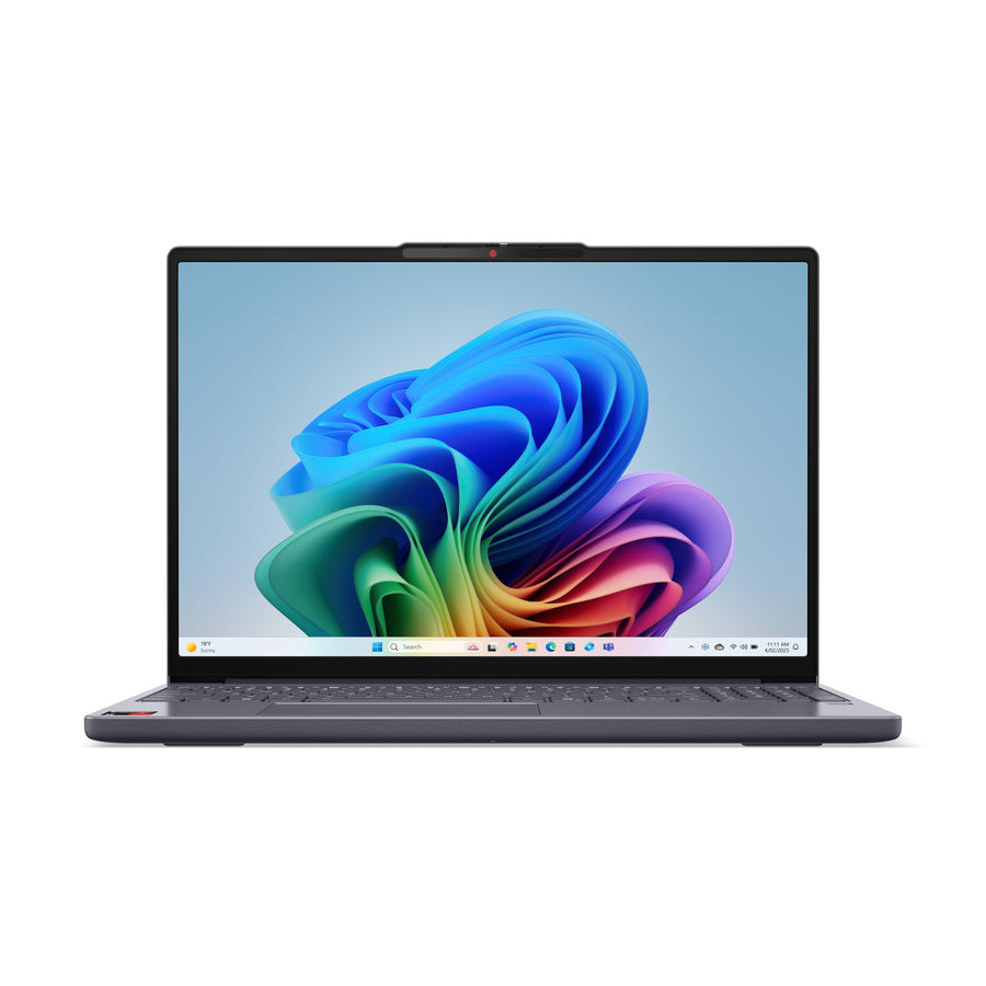 Lenovo IdeaPad Slim 3 15Q8X10 Copilot+ PC Snapdragon X1-26-100 Laptop 38.9 cm (15.3") WUXGA 16 GB LPDDR5x-SDRAM 256 GB SSD Wi-Fi 7 (802.11be) Windows 11 Home English Grey