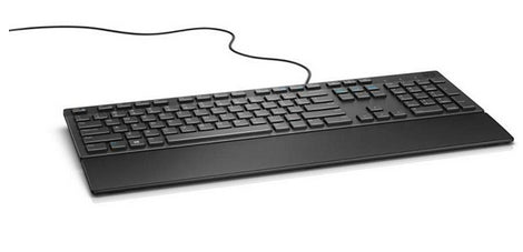 DELL Wired Keyboard - KB216 - Pan-Nordic (QWERTY) - Black