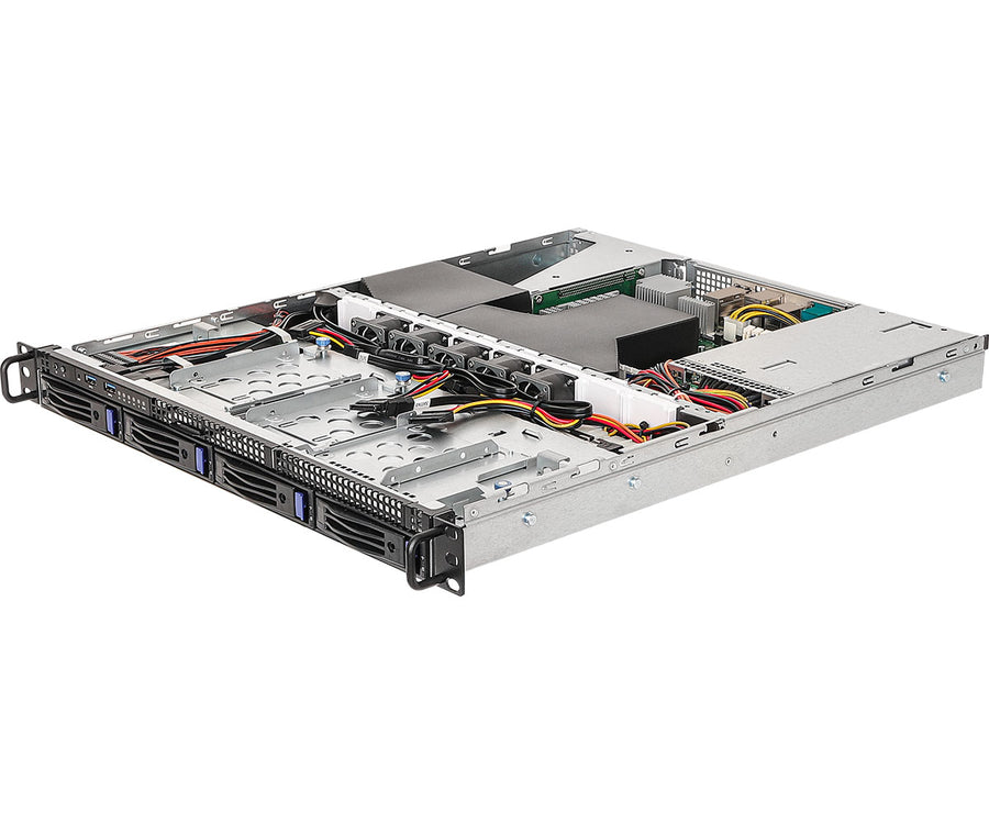 Asrock 1U4LW-X570/2L2T RPSU server barebone AMD X570 Socket AM4 Rack (1U)