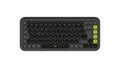Logitech POP Icon Keys keyboard Universal Bluetooth QWERTZ German Graphite