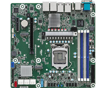 Asrock E3C256D4U-2L2T/BCM motherboard Intel C256 LGA 1200 (Socket H5) micro ATX