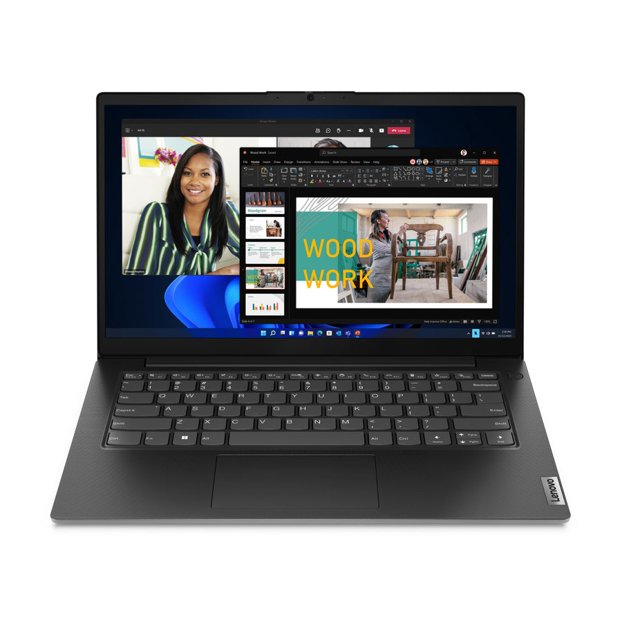 Lenovo V14 G4 ABP AMD RyzenT 5 7430U Laptop 35.6 cm (14") Full HD 8 GB DDR4-SDRAM 512 GB SSD Wi-Fi 6 (802.11ax) Windows 11 Home English Black