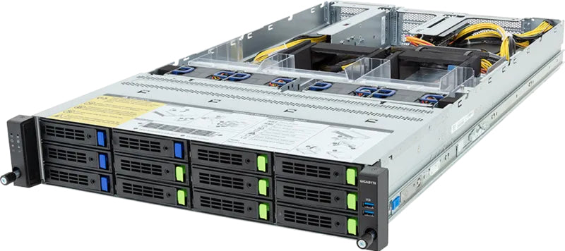 GIGABYTE R283-ZF0-AAL1 - rev 3.x LGA 6096 Rack (2U) Black, Steel