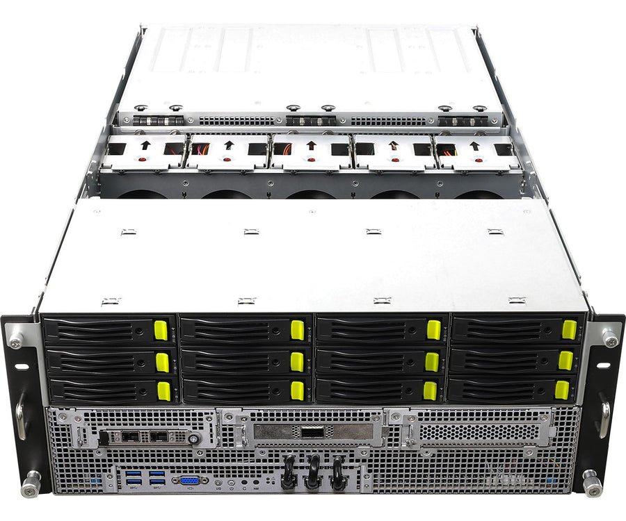Asrock 4U10G-ROME2/2T server barebone Socket SP3 Rack (4U)