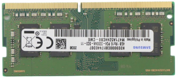 Lenovo 5M30V06801 memory module 4 GB 1 x 4 GB DDR4 260-pin SO-DIMM