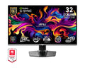MSI MPG 322URX QD-OLED computer monitor 80 cm (31.5") 3840 x 2160 pixels 4K Ultra HD Black