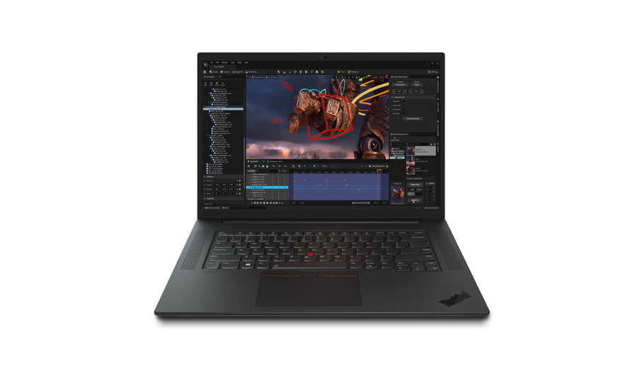 Lenovo ThinkPad P1 Gen 6 Intel� CoreT i7 i7-13800H Mobile workstation 40.6 cm (16") Touchscreen WQUXGA 32 GB DDR5-SDRAM 1 TB SSD NVIDIA GeForce RTX 4060 Wi-Fi 6E (802.11ax) Windows 11 Pro UK English Black