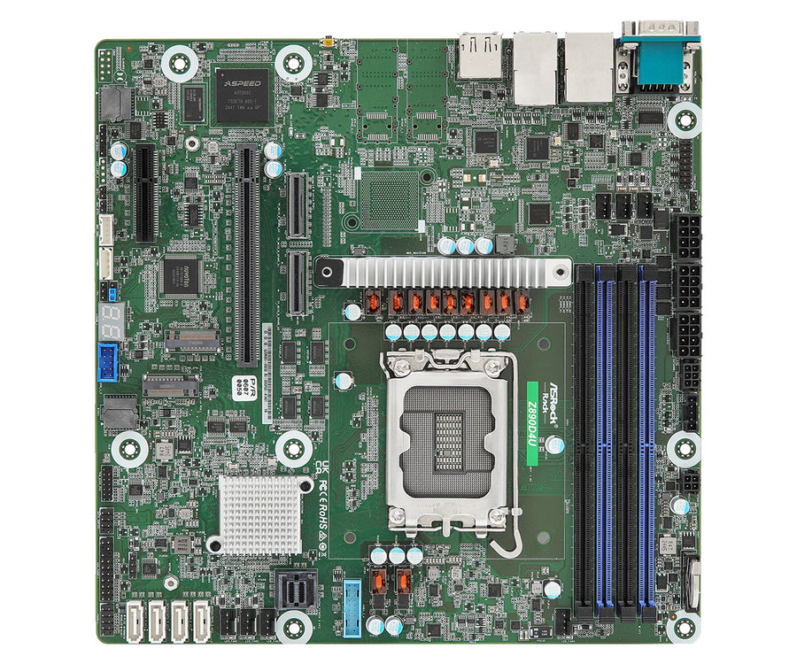 Asrock Z890D4U motherboard Intel Z890 LGA 1851 (Socket V1) micro ATX