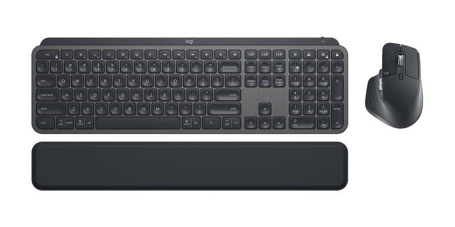 Logitech MX Keys Combo For Business Gen 2 keyboard Mouse included Office RF Wireless + Bluetooth QWERTY UK International Graphite