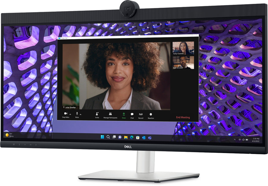 DELL P Series P3424WEB computer monitor 86.4 cm (34") 3440 x 1440 pixels 4K Ultra HD LCD Black