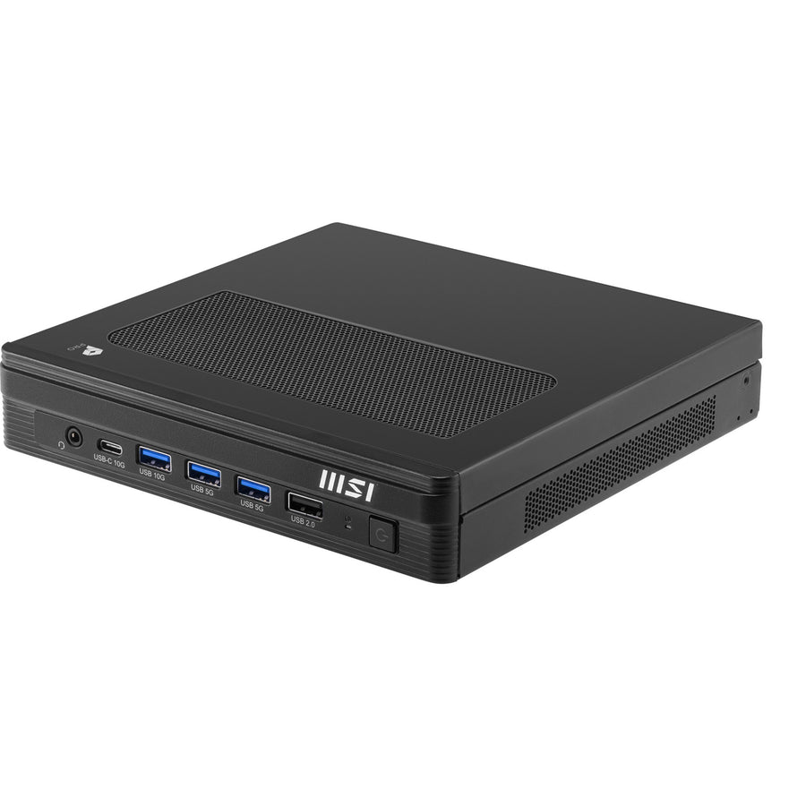 MSI PRO DP10 A14MG-002BEU PC/workstation Intel® Core™ i3 i3-14100 1.1L sized PC Mini PC barebone Black