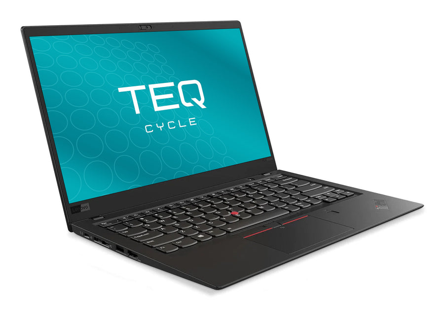 Teqcycle Lenovo Thinkpad X1 Carbon G6 Intel� CoreT i7 i7-8550U Laptop 35.6 cm (14") Full HD 8 GB DDR4-SDRAM 256 GB SSD Wi-Fi 5 (802.11ac) Windows 11 Pro Nordic Black