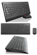 Lenovo 03X6157 keyboard Mouse included RF Wireless English Black