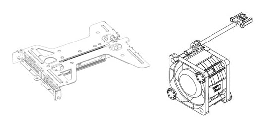 DELL 330-BCYP computer cooling system part/accessory Mounting kit