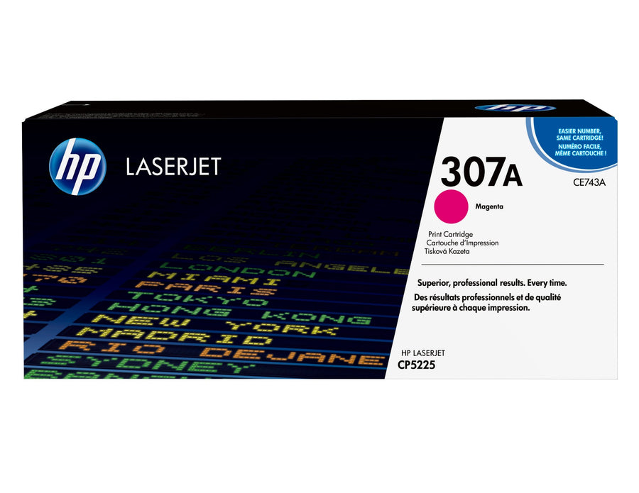 HP CE743A/307A Toner cartridge magenta, 7.3K pages ISO/IEC 19798 for HP CLJ CP 5220