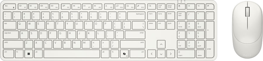 DELL Pro 5 KM526 keyboard Mouse included Home/Office RF Wireless QWERTZ German White