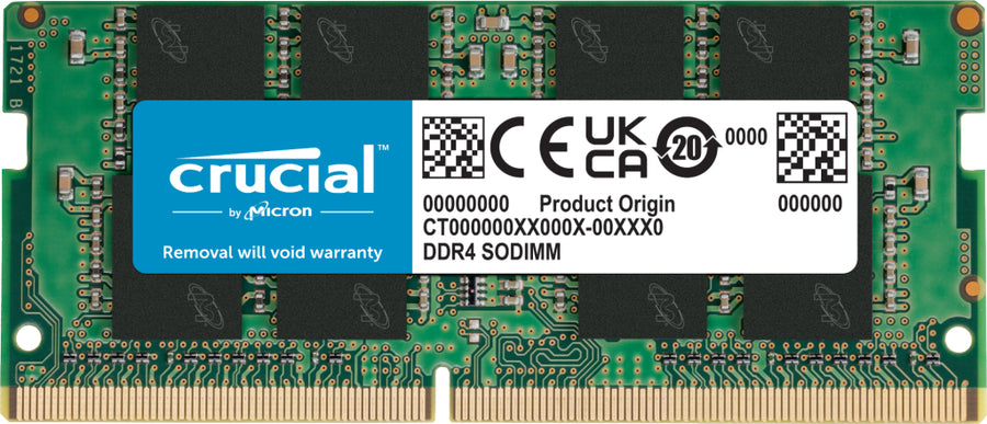 Crucial CB16GS3200 memory module 16 GB 1 x 16 GB DDR4 3200 MT/s 260-pin SO-DIMM