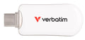Verbatim Plectra USB-C Flash Drive White 256GB