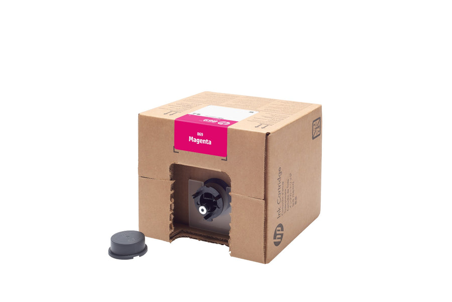 HP 1XA87A/869 Ink cartridge magenta 3000ml for HP PageWide XL Pro 8200