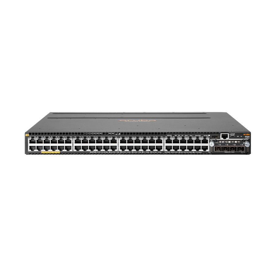 HPE Aruba Networking 3810M 48G PoE+ 4SFP+ 680W Managed L3 Gigabit Ethernet (10/100/1000) Power over Ethernet (PoE) 1U Grey