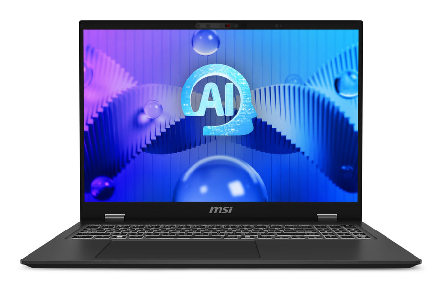 MSI Prestige 16 AI Studio B1VFG-034UK Intel Core Ultra 7 155H Laptop 40.6 cm (16") Quad HD+ 32 GB LPDDR5-SDRAM 1 TB SSD NVIDIA GeForce RTX 4060 Wi-Fi 7 (802.11be) Windows 11 Home Advanced Grey