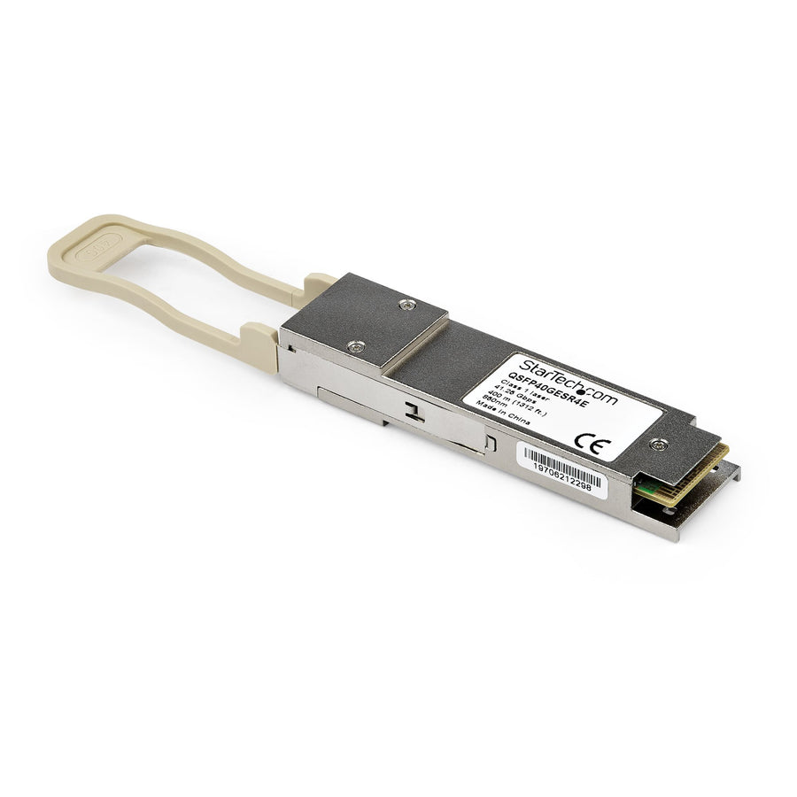 StarTech.com HPE JG325A Compatible QSFP+ Module - 40GBASE-SR4 - 40GbE Multi Mode Fiber Optic Transceiver - 40GE Gigabit Ethernet QSFP+ - MPO 150m - 850nm - DDM HPE 5900AF, 11908, FlexFabric