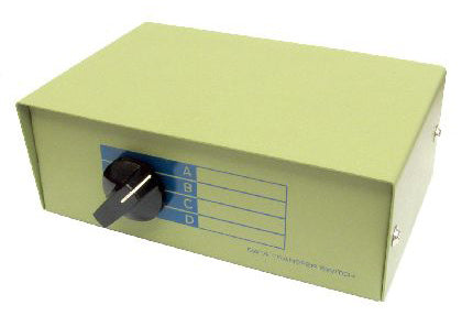 Cables Direct SB-304 serial switch box Wired