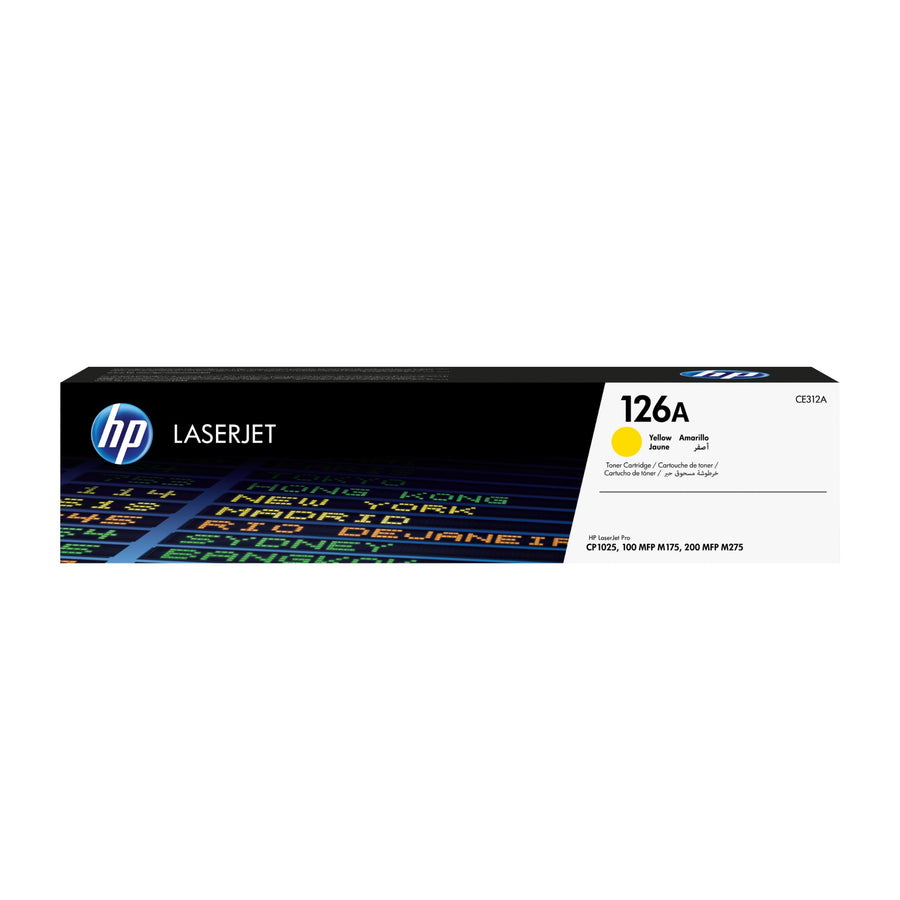 HP CE312A/126A Toner yellow, 1K pages ISO/IEC 19798 for HP LJ Pro CP 1025