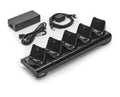 Zebra CRD-MPM-5SCHGUK1-01 mobile device dock station Black