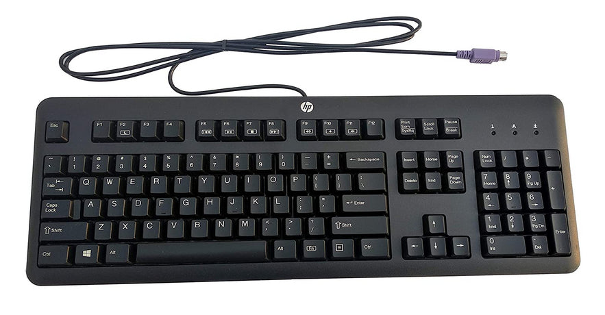 HP 803180-131 keyboard Office PS/2 Portuguese Black