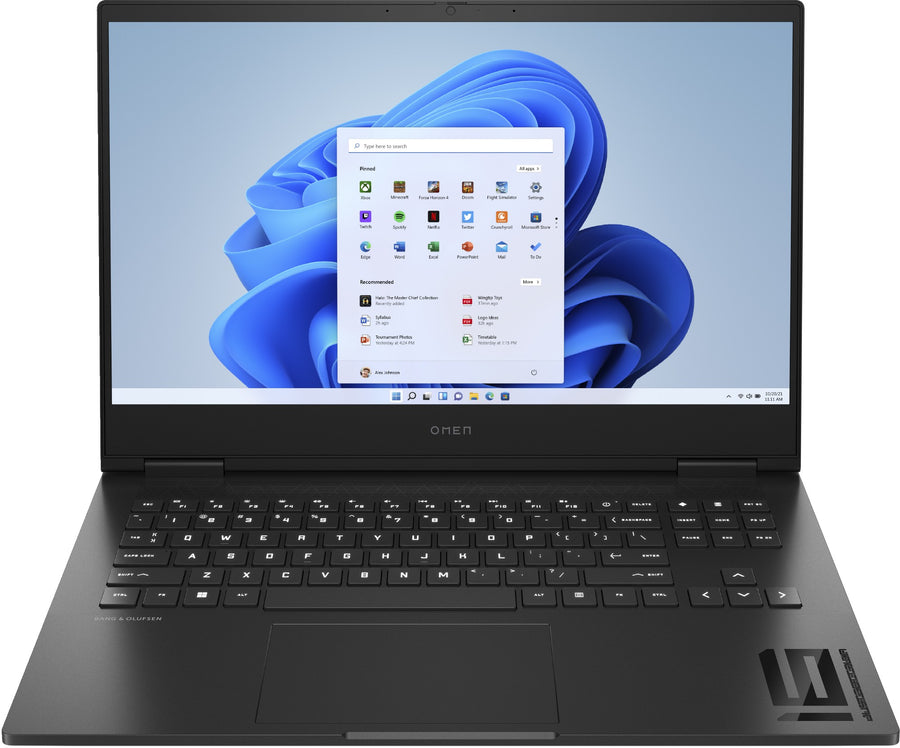 OMEN by HP OMEN 16-xd0003na AMD RyzenT 7 7840HS Laptop 40.9 cm (16.1") Full HD 16 GB DDR5-SDRAM 512 GB SSD NVIDIA GeForce RTX 4050 Wi-Fi 6E (802.11ax) Windows 11 Home Black