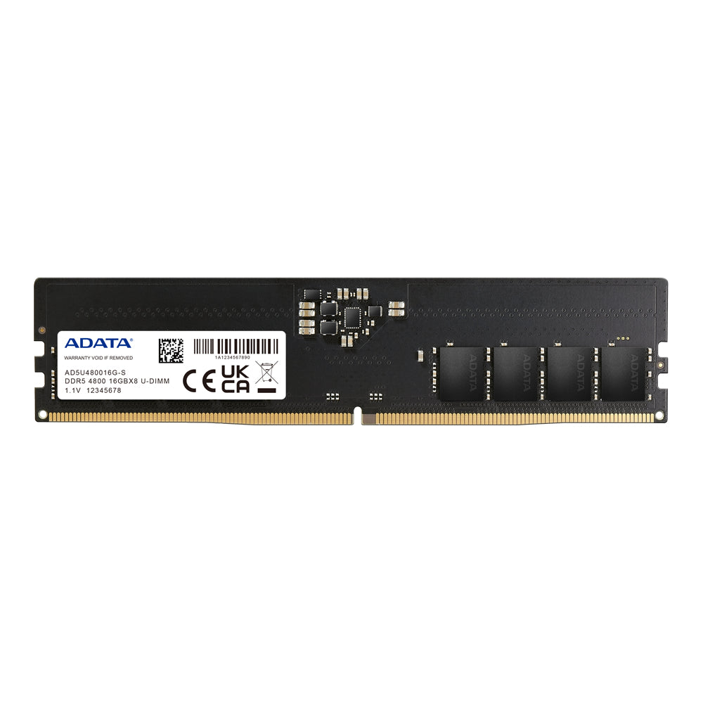 ADATA DDR5-4800 U-DIMM memory module 16 GB 1 x 16 GB 4800 MHz ECC